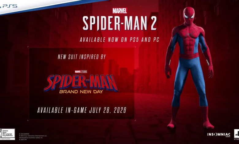 سوني-تفاجئنا-بزيّ-جديد-في-spider-man-2-احتفالاً-بفيلم-brand-new-day-–-العاب-–-يلا-لايف-–-يلا-لايف