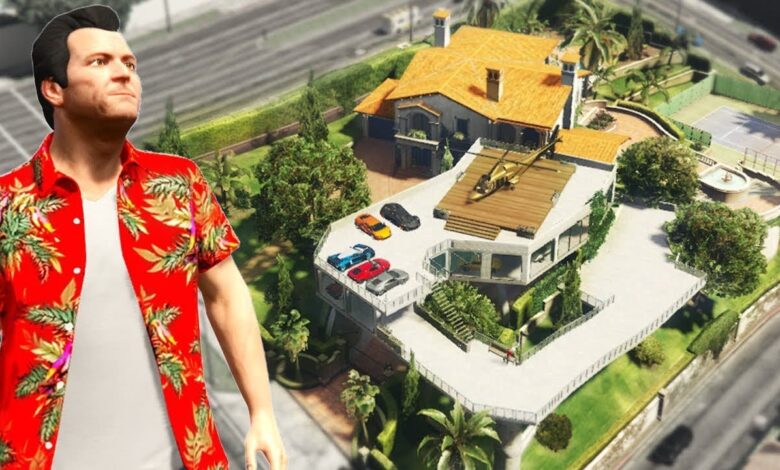 منزل-“مايكل”-بطل-لعبة-gta-5-يحترق-في-الواقع-–-العاب-–-يلا-لايف