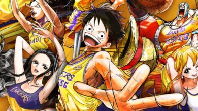 لوفي-من-one-piece-في-مواجهة-نارية-مع-نجوم-السلة-الأمريكية-los-angeles-lakers-–-العاب-–-يلا-لايف