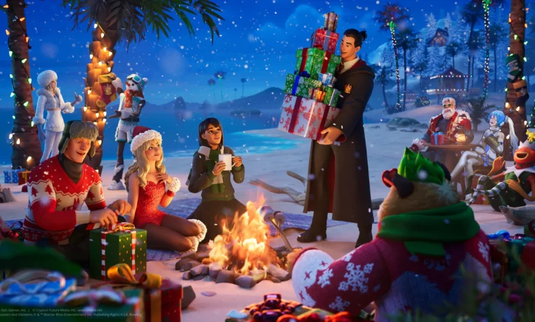 مهرجان-الشتاء-2025-في-fortnite:-هدايا-يومية-وتعاونات-خيالية-مع-هاري-بوتر!-–-العاب-–-يلا-لايف