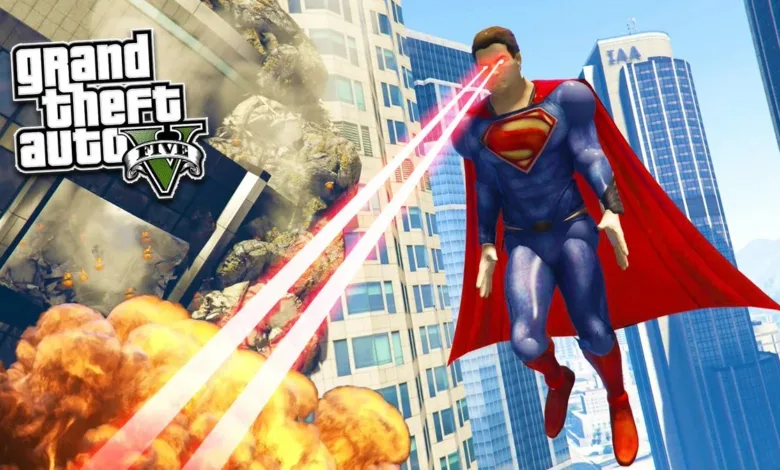 الآن-يمكنك-لعب-gta-5-بشخصية-سوبرمان-وتدمير-كل-شيء!-–-العاب-–-يلا-لايف