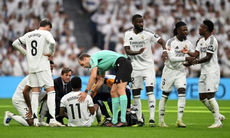 سقط-أرضًا-–-إصابة-رباعي-ريال-مدريد-بعد-الفوز-على-فياريال