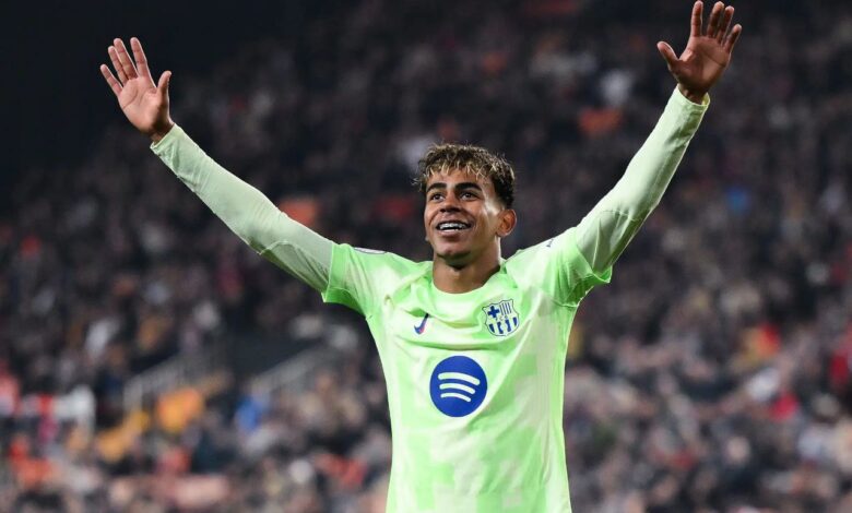 هدف-لامين-يامال-لبرشلونة-ضد-جيرونا-في-الدوري-الإسباني