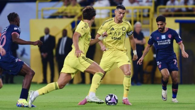 قاتل-رونالدو-يقود-النصر-للفوز-على-الفيحاء-ويعزز-الصدارة.-فيديو-–-الدوري-السعودي