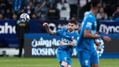 نيفيز-يضيف-الهدف-الثاني-للهلال-أمام-الحزم-بصاروخية.-فيديو-–-الدوري-السعودي