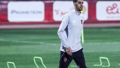 الأهلي-يوضح-أسباب-غياب-بلعمري-وياسر-إبراهيم-عن-مواجهة-البنك-–-الدوري-المصري