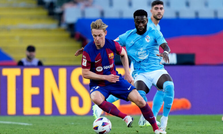 دي-يونج-يتوهّج-في-غياب-بيدري.-قائد-الوسط-يفرض-نفسه-في-برشلونة!-–-الدوري-الاسباني