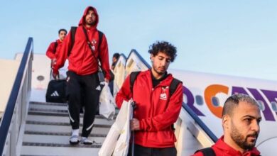 بعثة-الأهلي-تصل-القاهرة-بعد-مواجهة-شبيبة-القبائل-–-الدوري-المصري