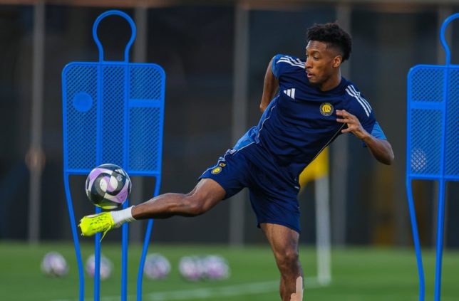 كومان-يضيف-الهدف-الثاني-للنصر-أمام-النجمة.-فيديو-–-الدوري-السعودي