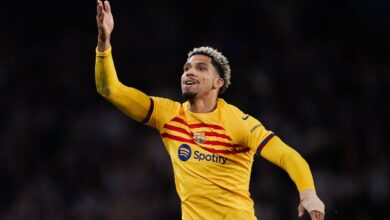 أراوخو-يصل-للمئوية-الثانية-مع-برشلونة-وهدية-خاصة-من-رافينيا-–-الدوري-الاسباني