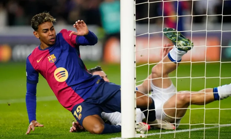 سبب-حزن-لامين-يامال-رغم-تأهل-برشلونة-لدور-الـ16!-–-عالم-الرياضة