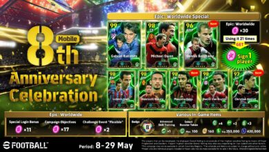 بمناسبة-الذكرى-الثامنة-لإطلاق-efootball-mobile-كونامي-تهدي-لاعبيها-جوائز-قيمة-–-العاب-–-يلا-لايف-–-يلا-لايف