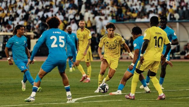 النصر-يفوز-على-نيوم-بثلاثية-ويعزز-صدارة-الدوري.-فيديو-–-الدوري-السعودي-–-عالم-الرياضة