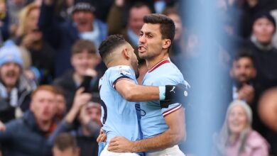 دليل-جديد-على-استعادة-رودري-مستواه-المعهود-مع-مانشستر-سيتي-–-الدوري-الانجليزي-–-عالم-الرياضة