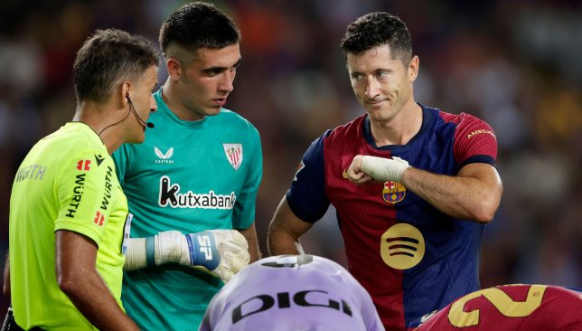 ليفاندوفسكي-يعود-لمباريات-برشلونة-بذكريات-سيئة-مع-القناع!-–-الدوري-الاسباني-–-عالم-الرياضة