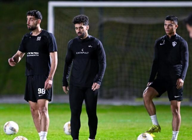 معتمد-جمال-يستقر-على-تشكيلة-الزمالك-أمام-شباب-بلوزداد-–-الدوري-المصري-–-عالم-الرياضة