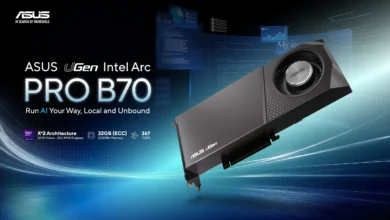 قوة-الذكاء-الاصطناعي-المحلي:-asus-تكشف-عن-بطاقات-ugen-intel-arc-pro-b70-بذاكرة-32-جيجابايت-–-العاب-–-يلا-لايف-–-يلا-لايف